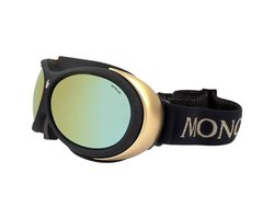 Moncler ML0130 05L Skibril Zonnebril - Dames - Heren - Zwart