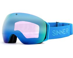 Sinner Avon OTG Skibril - Blauw + GRATIS EXTRA LENS | Categorie 1