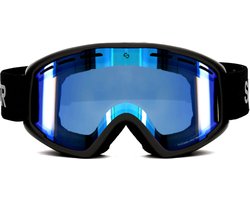 Sinner Batawa OTG TRANS+ skibril voor brildrager - zwart blauw