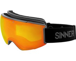 SINNER - BOREAS SKIBRIL - Mat Donkergrijs - Unisex - One Size