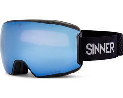 SINNER - BOREAS SKIBRIL - Mat Zwart - Unisex - One Size