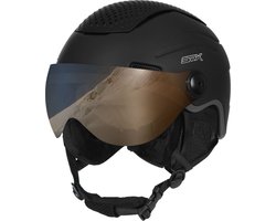 STX Skihelm Visor Junior Black - Black - Unisex - Maat S