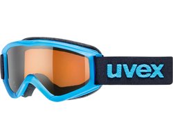 Uvex Skibril - UnisexKinderen  - blauw/goud