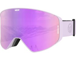 Vizer Lavender Ninja - Paarse Skibril Dames - Magnetisch masker & lens - Anti-fog