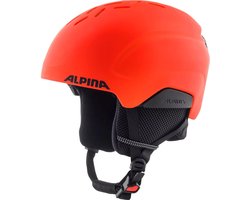 Alpina Pizi Junior Skihelm - Neon Orange Matt | Maat: 46 - 51 cm