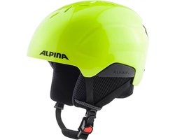 Alpina Pizi Junior Skihelm - Neon Yellow Matt | Maat: 46 - 51 cm