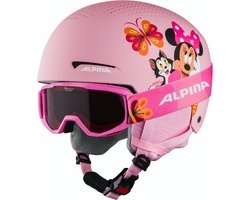 Alpina Zupo Disney Skihelm + Skibril - Minnie Mouse | | Maat: 48 - 52 cm