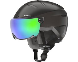 Atomic Savor GT Amid Visor HD Skihelm - Black | Maat: 55 - 59 cm