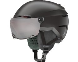 Atomic Skihelm - Kinderen - Savor Visor Jr - Snowboard Helm - Wintersport bescherming - Zwart - 48-52