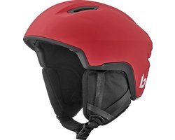 Bollé Atmos Pure Skihelm | Carmine Red Matte | Maat: 55 - 59 cm