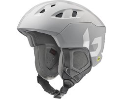 Bollé Ryft Evo MIPS Skihelm 2023 | Lightest Grey Shiny | Maat: 52 - 55 cm