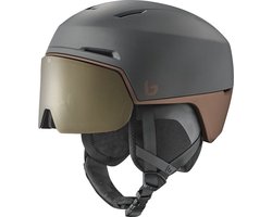 BOLLÉ - x-fusion plus 52-55cm - Ws helm heren - Zwart-Bruin