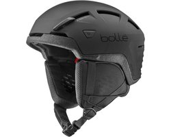 Bollé Ypsos Skihelm 2024 | Full Black Matte | Maat: 53 - 57 cm