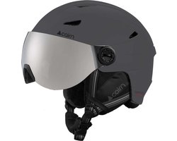 Cairn Impulse Helm Vizier antraciet grijs 57-58 cm