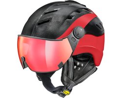 CP Camurai - Skihelm - Carbon/rood - 58-60/L - Meekleurend & Polariserend Vizier cat. 2 (/)