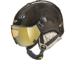 CP Carachillo Carbon - Skihelm - zwart/python - 56-58/M - Meekleurend & Polariserend Vizier - Cat. 1-2 (//)