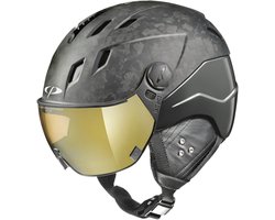 CP Corao+ Carbon limited - Skihelm - zwart - 56-58/M - Meekleurend & Polariserend Vizier - Cat. 1-2 (//)