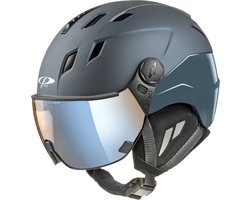 CP Corao+ - Skihelm - blauw - 56-58/M - Meekleurend & Polariserend Vizier - Cat. 1-2 (//)