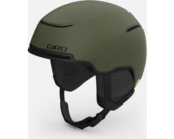 Giro Jackson Mips Free Ride Adult Snow Helmet - Matte Trail Green - Size S (55.5–59cm)