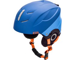 MTR (by Meteor) Skihelm - Lumi Junior - Navy / Lichtblauw - Maat M - Kinderen - Hoofdomtrek 55 - 58 cm