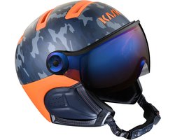 Piuma R Class Camo Visor Blue/Orange