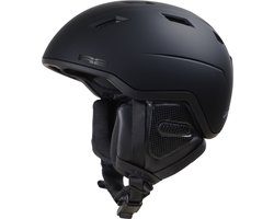 R2 Ibris Skihelm - Luxe skihelm - Extra comfortabel - Verstelbaar - Zwart - Maat L 58-60CM