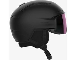 Salomon Driver Pro Skihelm - Unisex - Matzwart - Maat M - 56-59 cm