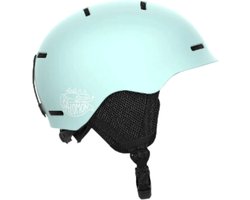 Salomon Orka beached aqua skihelm junior blauw