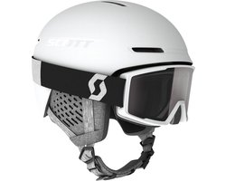 Scott Track+factor Helm Wit S