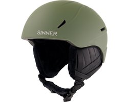 Sinner CREST skihelm - Mos Groen - Maat L