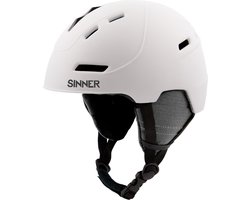 Sinner Silverton Skihelm - Matte White | Maat: 55 - 58 cm