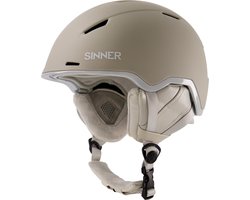 Sinner SNOWMASS skihelm - Licht Grijs - Maat M