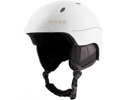 Sinner Titan Skihelm - Wintersport - Mat wit - Maat M