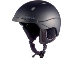 Sinner Titan Unisex Skihelm - Zwart - Maat XS/54 cm