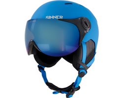 Sinner TYPHOON VISOR skihelm - Blauw - Maat M