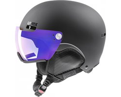 Uvex HLMT 500 Vario skihelm met vizier zwart