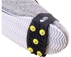 1 Paar anti-Slip Studs Voor Betere Grip - Schoen - Uitglijden - Glad - Ijs - Sneeuw – Anti-slip schoenstuds – Verbeterde grip op gladde oppervlakken – ijs en sneeuw – Gemakkelijk te bevestigen – Veilig en betrouwbaar – winterweer