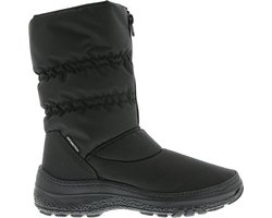 Antarctica - Snowboots met rits voor dames en meisjes - AN 665 - Zwart - maat 41EU