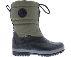 Antarctica - Winterlaarzen met ritssluiting voor kinderen - AN 1363 - Khaki - maat 29-30EU