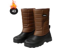 Bovista Snowboots - Sneeuwschoenen - Sneeuwboots - Heren - Wintersport - Ski - Skischoenen - Bruin - 43 - Antislip - Winter