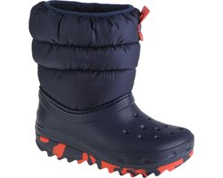 Crocs Classic Neo Puff Boot Kids 207684-410, voor een jongen, Marineblauw, Sneeuw laarzen,Laarzen, maat: 34/35