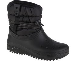 Crocs Classic Neo Puff Luxe Boot 207312-001, Vrouwen, Zwart, Sneeuw laarzen, maat: 37/38