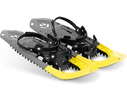 Gymrex Sneeuwschoenen - tot 90 kg - voetlengtes: 27 - 37 cm - aluminium / staal / HDPE