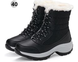 Livano Sneeuwboots - Sneeuwschoenen - Snowboots - Wintersport - Dames - Ski Gadgets - EU40 - Zwart