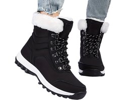 Livano Snowboots - Sneeuwschoenen - Sneeuwboots - Dames - Wintersport - Ski - Ski Gadgets - EU37.5 - Zwart