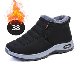 Livano Snowboots - Sneeuwschoenen - Sneeuwboots - Dames - Wintersport - Ski - Skischoenen - Zwart - 38 - Zacht