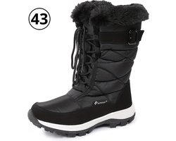 Livano Snowboots - Sneeuwschoenen - Wintersport Sneeuwboots - Dames - Ski - Ski Gadgets - EU43 - Donker Grijs