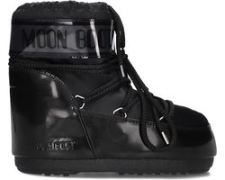 MOON BOOT Icon Low Glance Boots Dames - Zwart - Maat 39/41