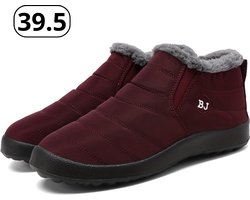 Nivard Antislip Sneeuwboots - Snowboots - Wintersport Sneeuwschoenen - Ski Gadgets Voor Heren - Maat 39.5 - Bordeaux Rood