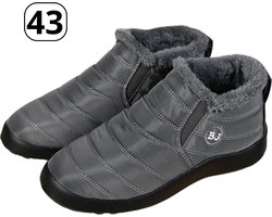 Nivard Antislip Sneeuwboots - Snowboots - Wintersport Sneeuwschoenen - Ski Gadgets Voor Heren - Maat 43 - Grijs